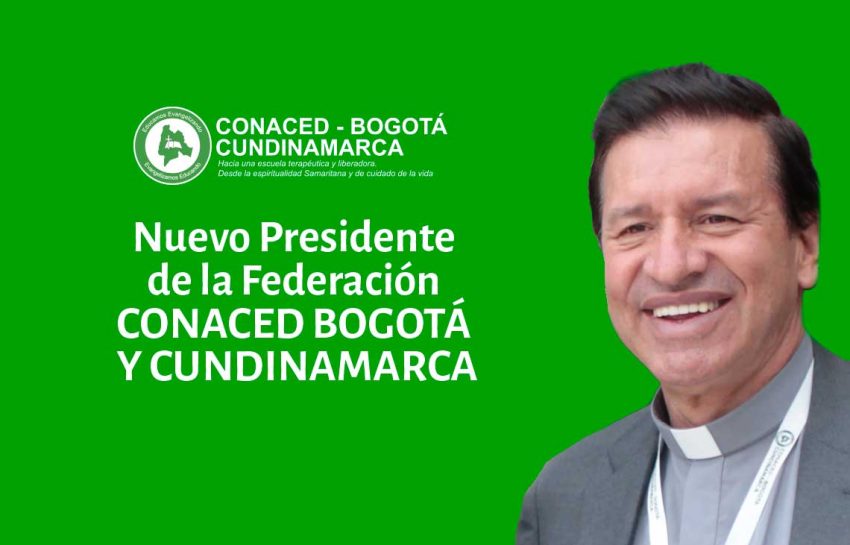 Padre José María Flórez Jaimes Nuevo presidente de la federación CONACED BOGOTÁ Y CUNDINAMARCA