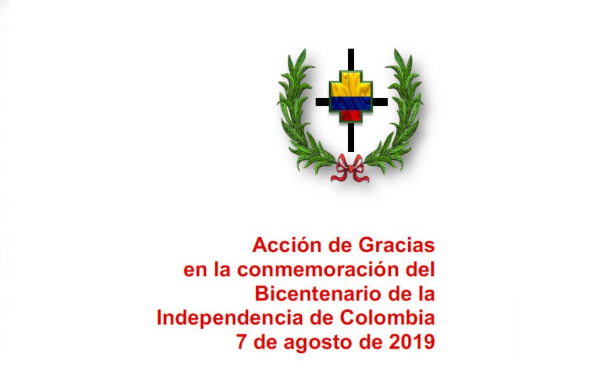 Bicentenario de la Independencia de Colombia 7 de agosto de 2019