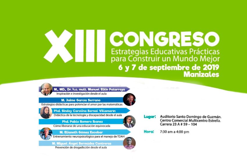 XIII Congreso Estrategias educativas prácticas  para construir un mundo mejor