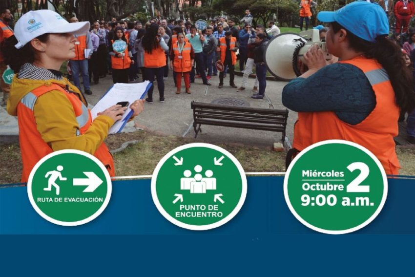 Ya viene el Simulacro Distrital de Evacuación 2019