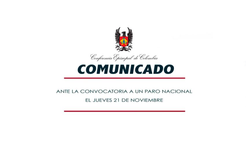 COMUNICADO ANTE CONVOCATORIA PARO NACIONAL DEL 21 DE NOVIEMBRE 2019
