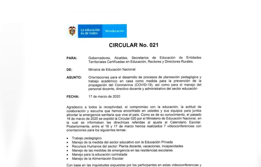 CIRCULAR 021 17 DE MARZO