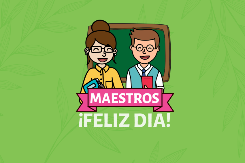 ¡MAESTRO FELIZ DÍA!