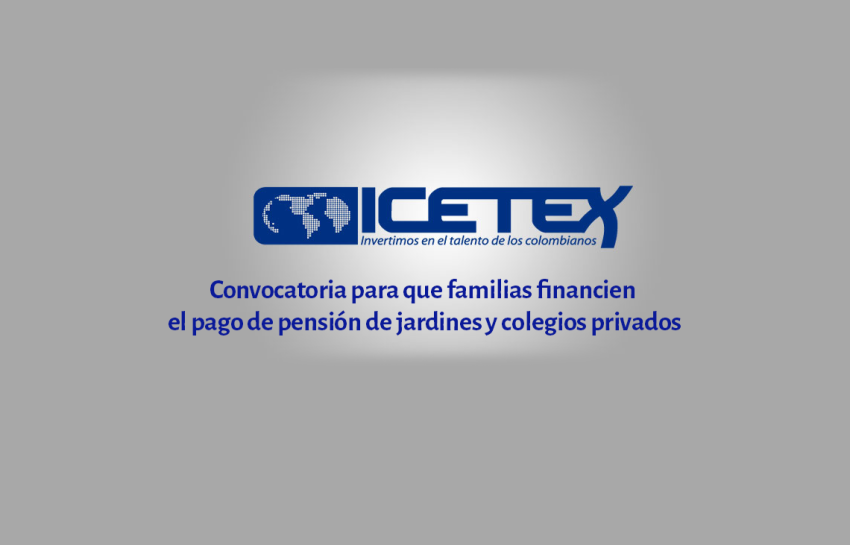 Convocatoria para que familias financien el pago de pensión de jardines y colegios privados