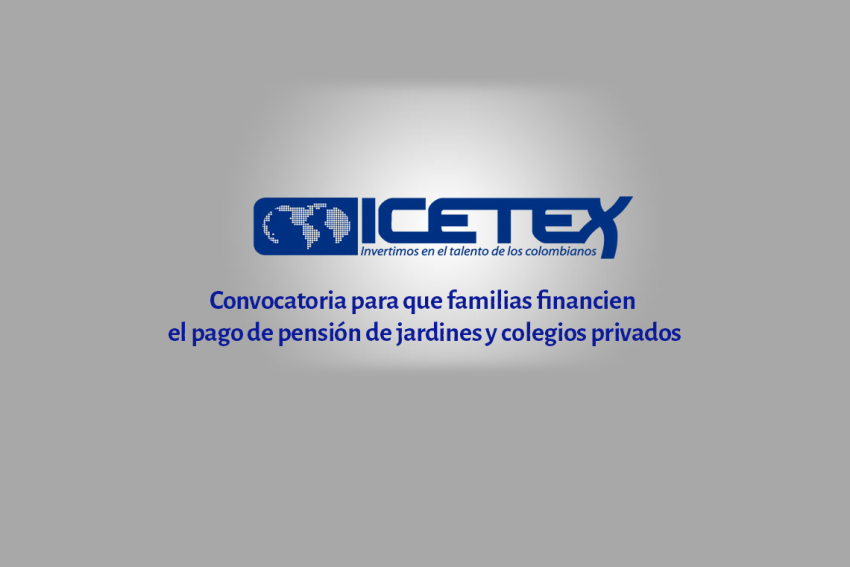 Convocatoria para que familias financien el pago de pensión de jardines y colegios privados