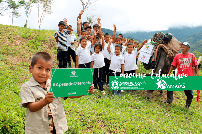 Convenio Educativo Aulas Amigas y CONACED BOGOTÁ – CUNDINAMARCA