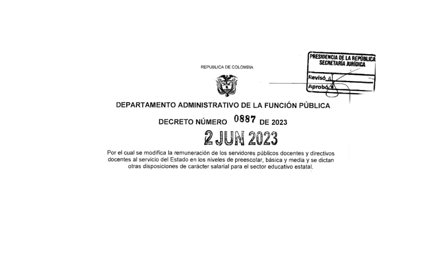 Aumento salarial docentes 2023