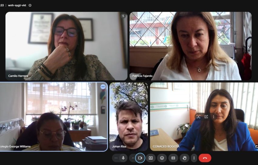 CONACED Móvil acompaña al Colegio George Williams en espacio sobre Flexibilización Curricular y Marco Normativo